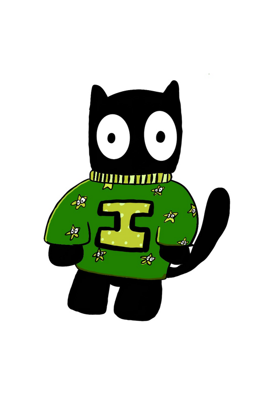 iggyfied signature cat sticker 🐈⬛