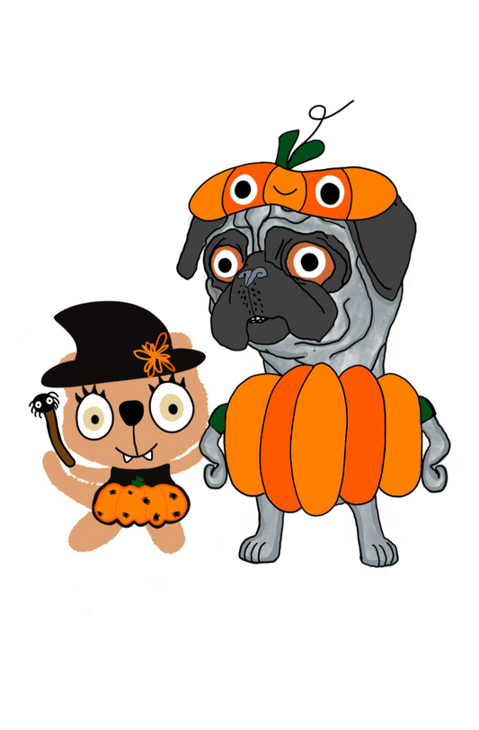 willow and angus costume contest sticker (limited edition)