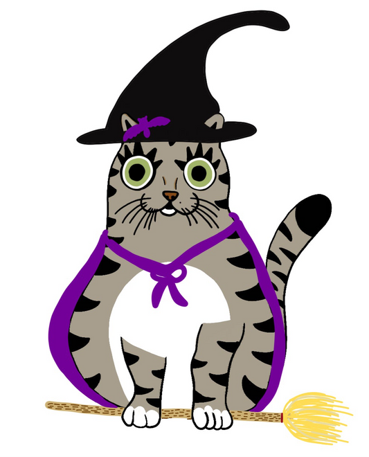 wendy woo witch sticker (limited edition)