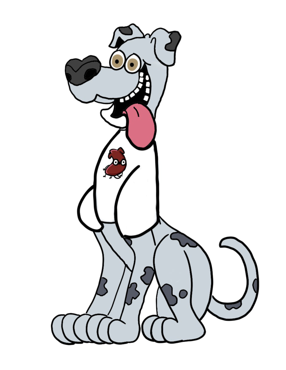 tucker with bean t-shirt sticker (misprint😔) #LLT