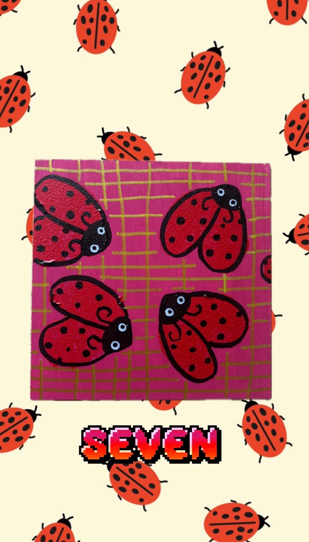 lady love bug 🐞 portraits