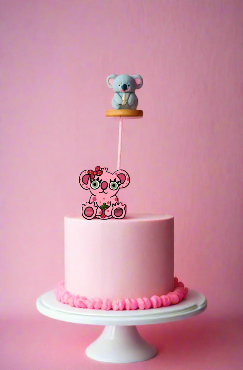 claire bear koala sticker