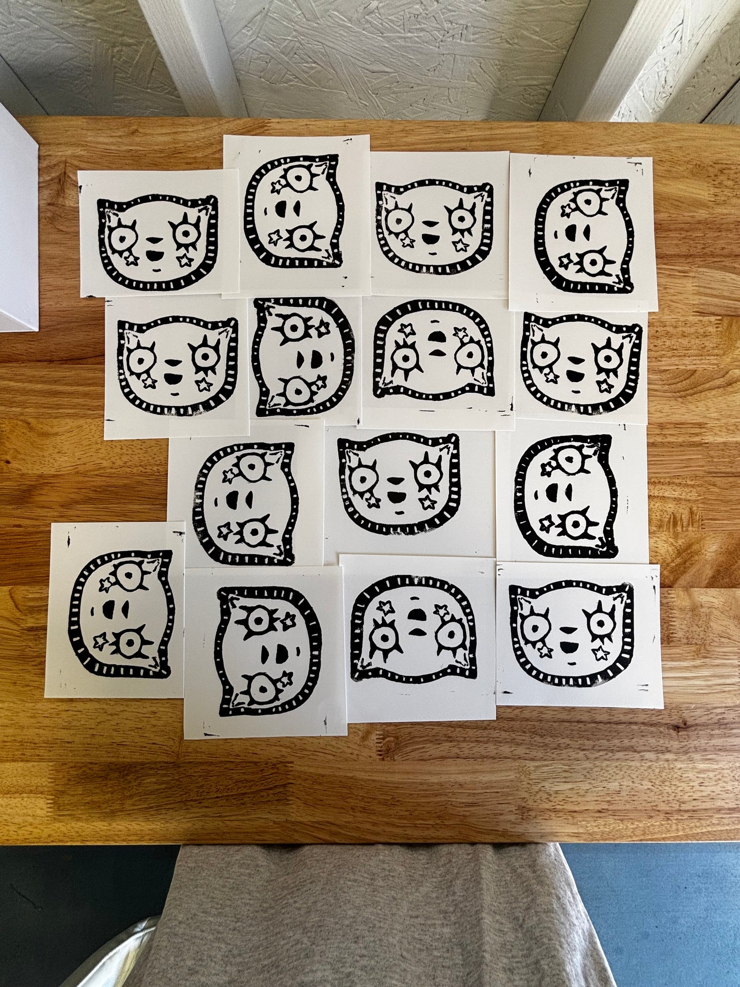 black star kitty print (limited edition)