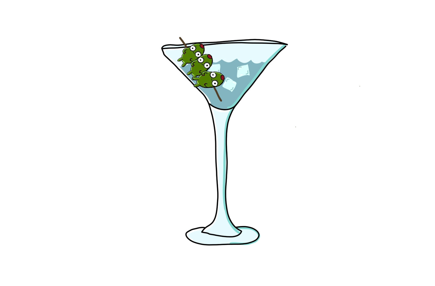 smiling olives sticker ๐ซ