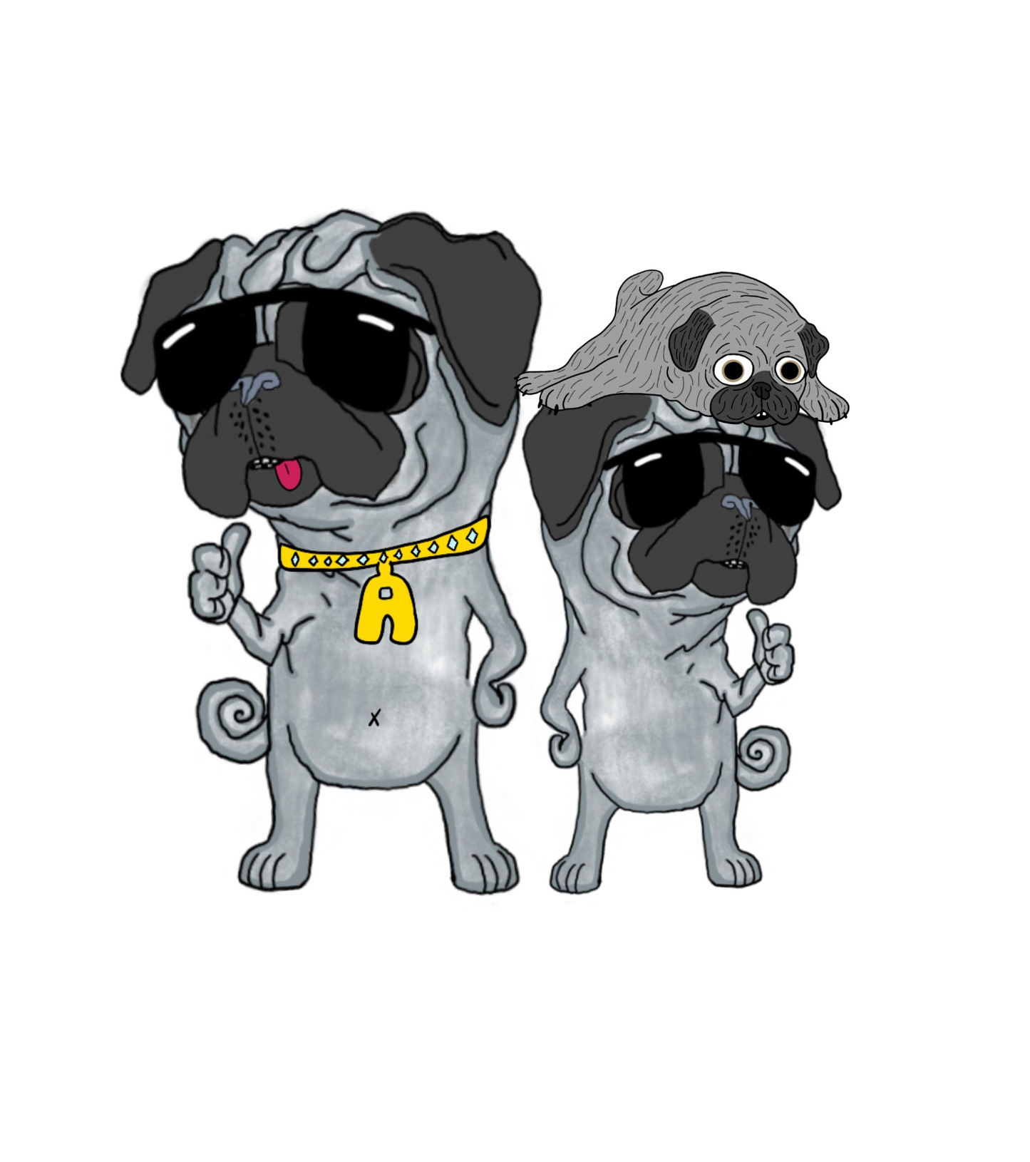 big bANG sticker pack (3 pieces)