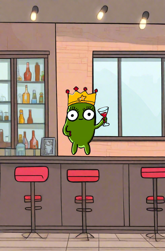 queen olive sticker #LLO