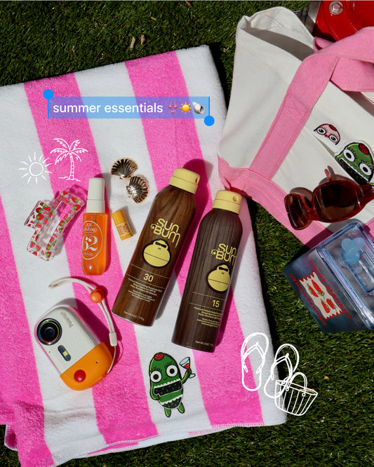 summer sunset towel