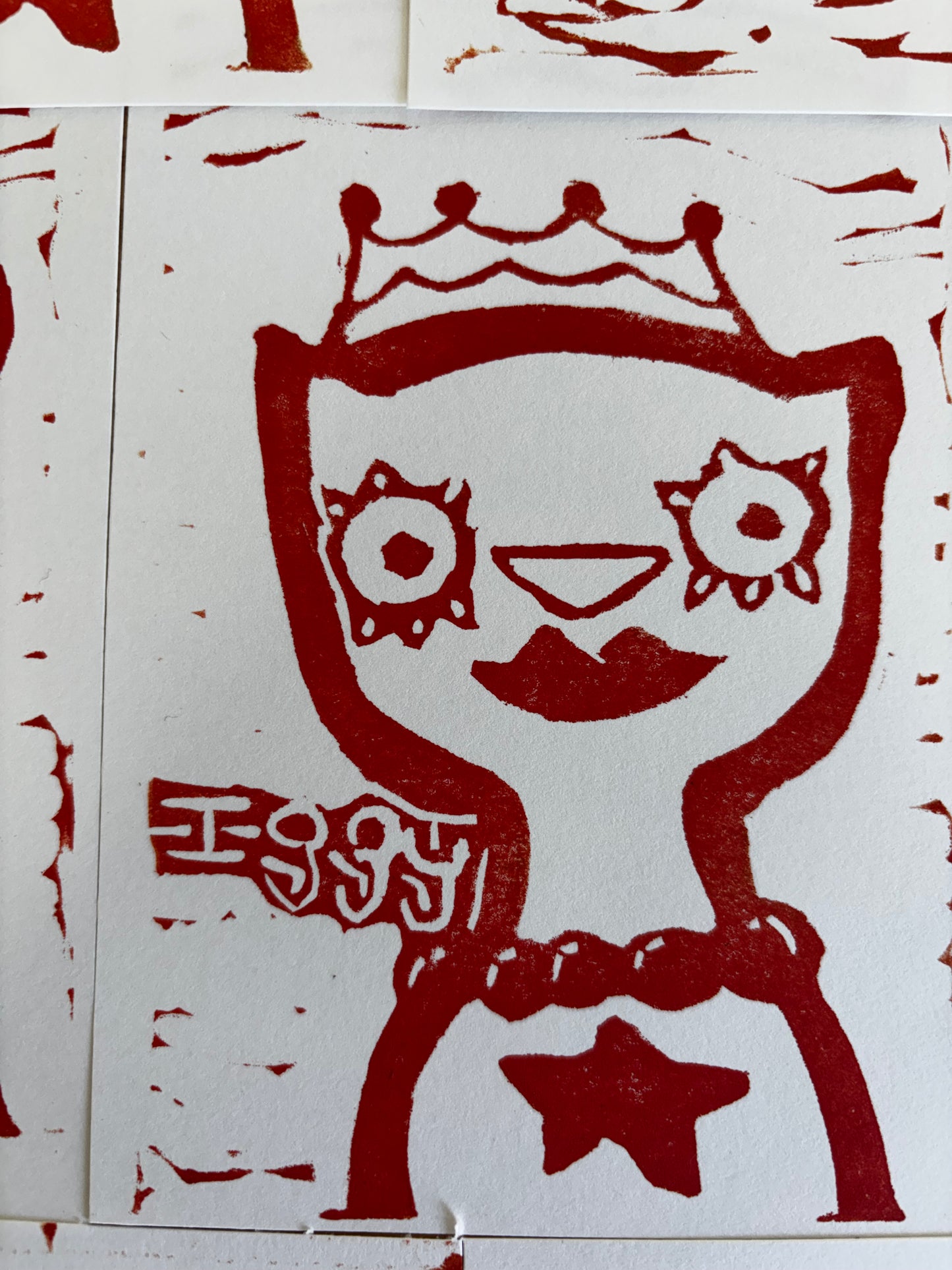queen kitty iggy print (limited edition)