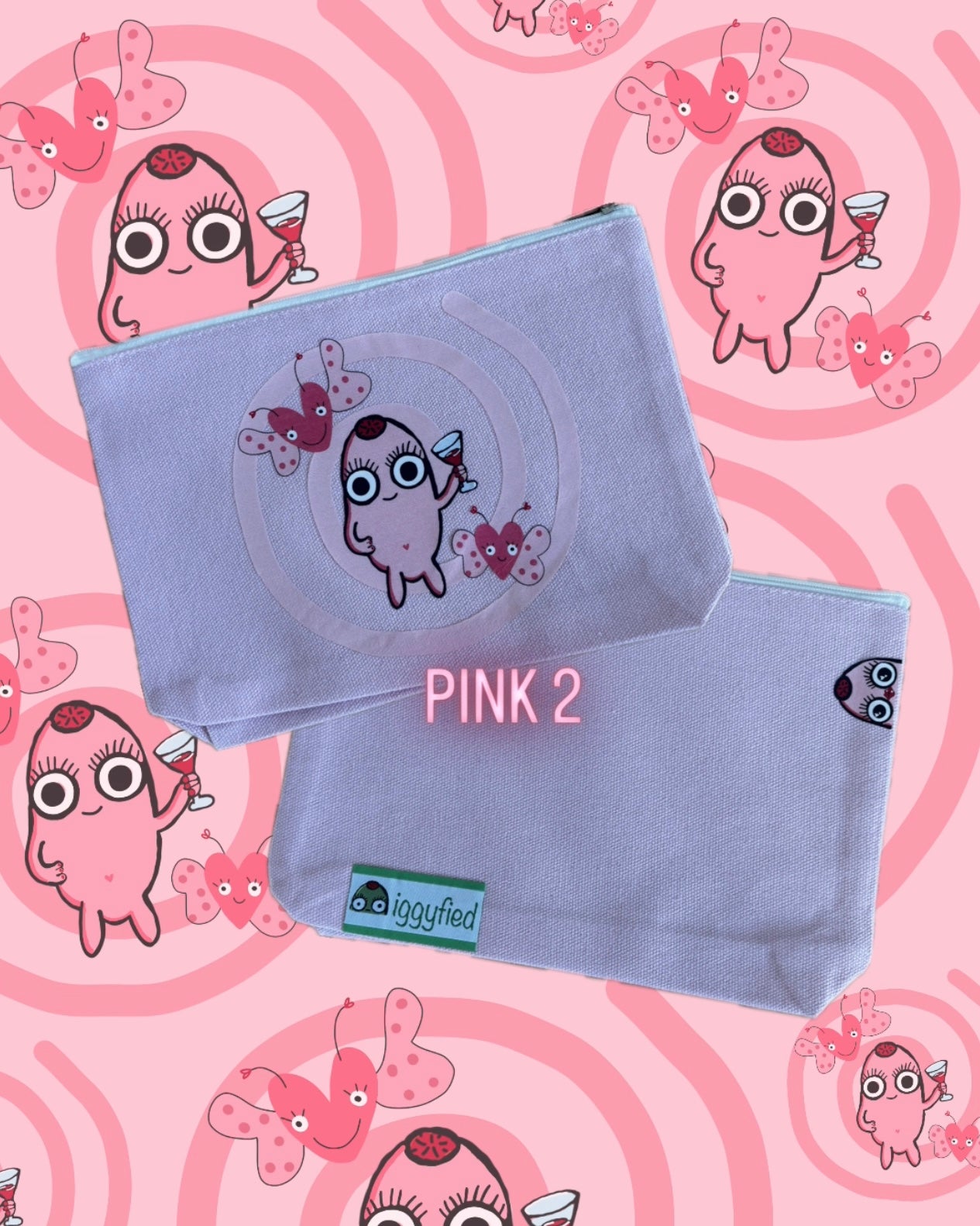 limited edition valentine’s day olive make up bags 💗💝💕💞💓💘
