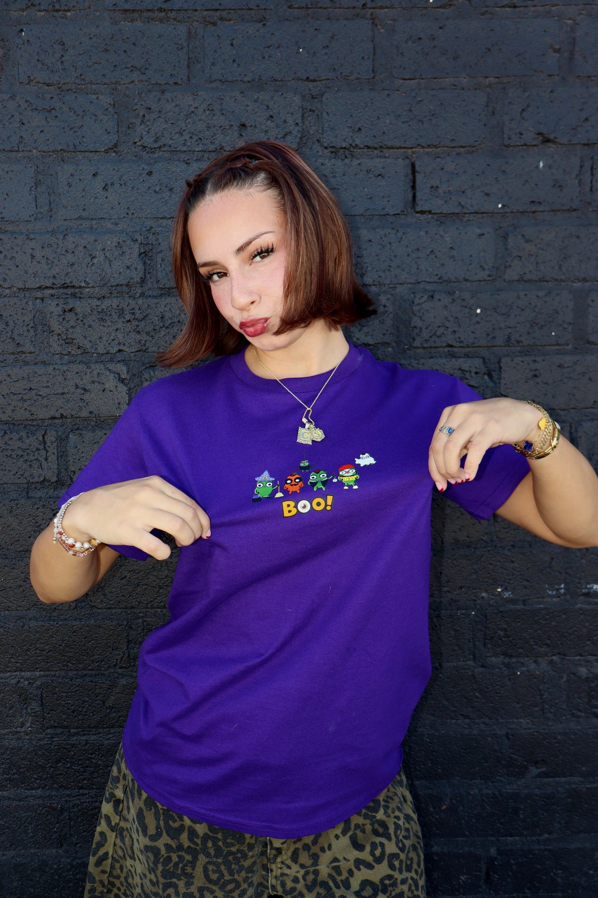 limited edition halloween olive tshirt