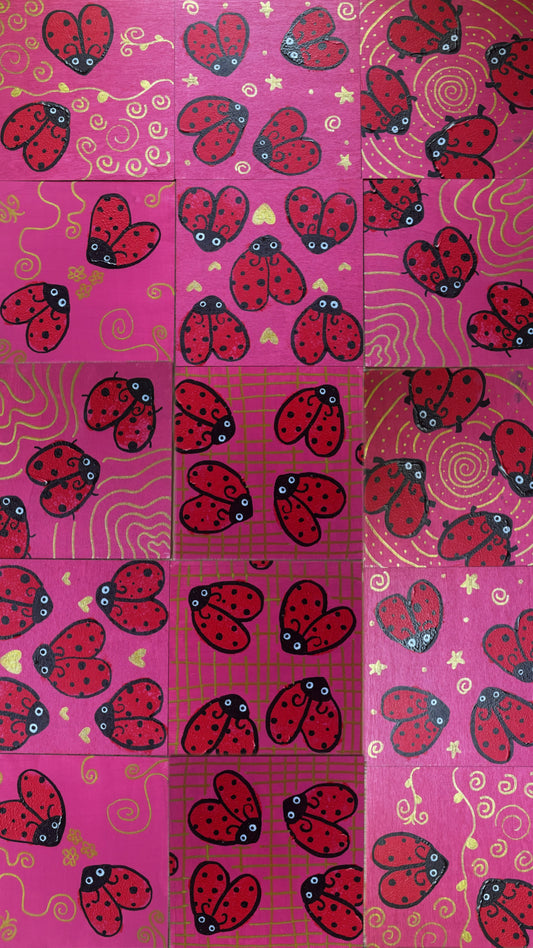 lady love bug 🐞 portraits