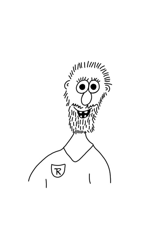 mochi man sticker