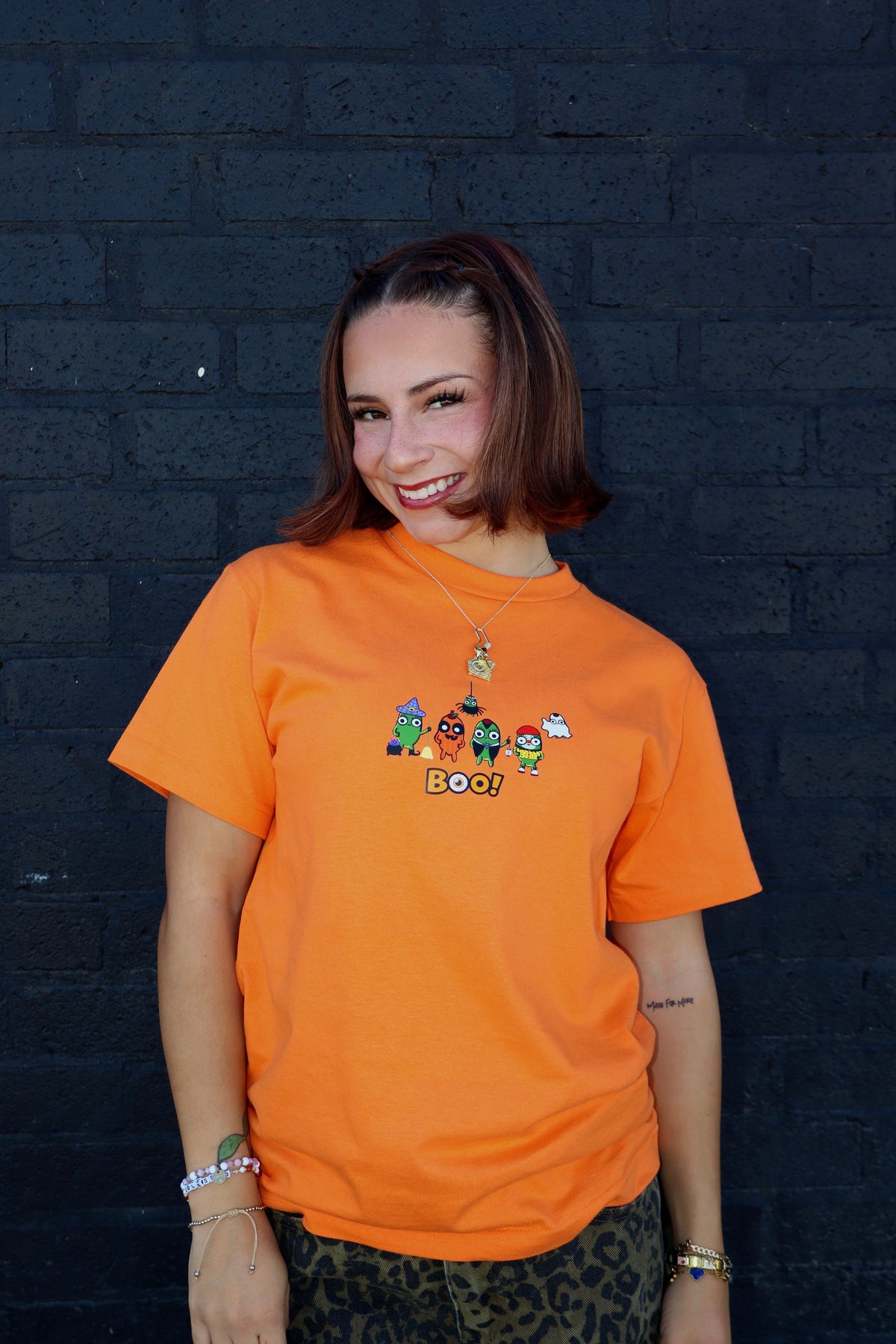 limited edition halloween olive tshirt