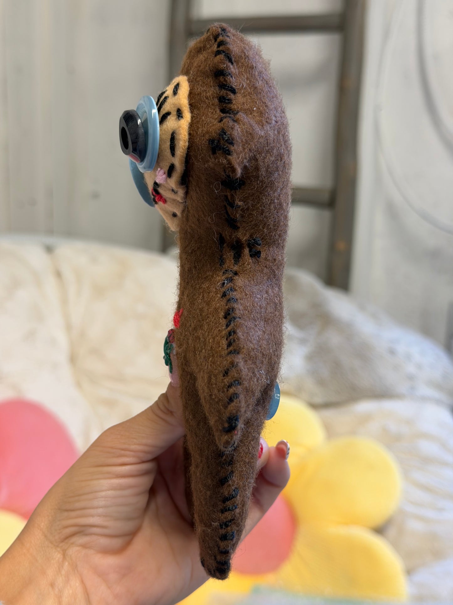 handmade mini monkey plush