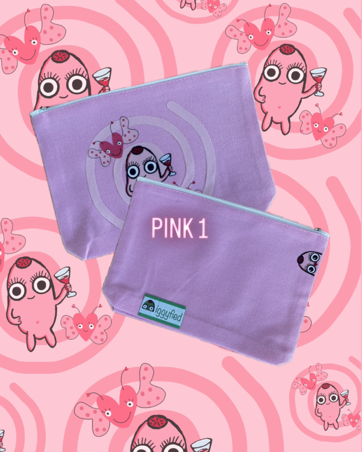 limited edition valentine’s day olive make up bags 💗💝💕💞💓💘