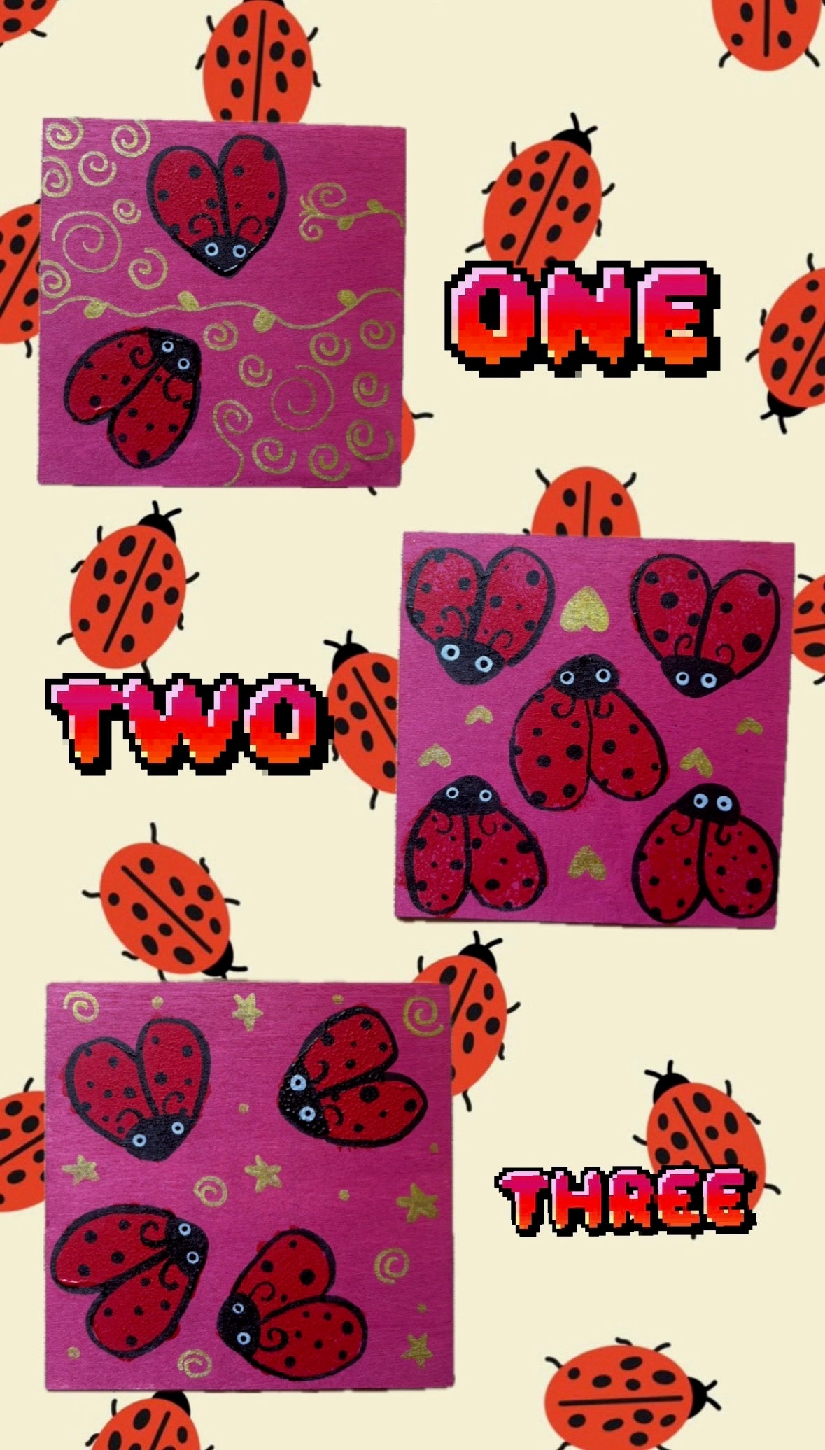 lady love bug 🐞 portraits