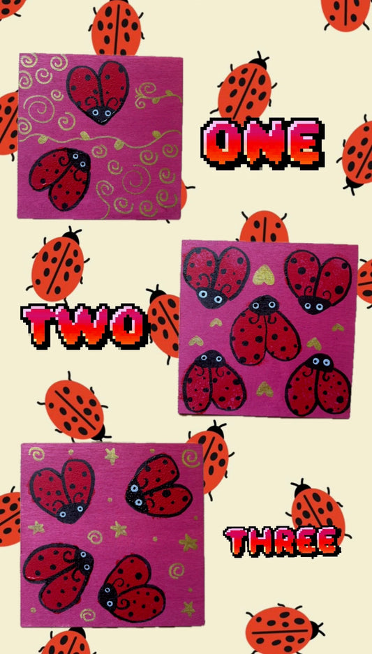 lady love bug 🐞 portraits