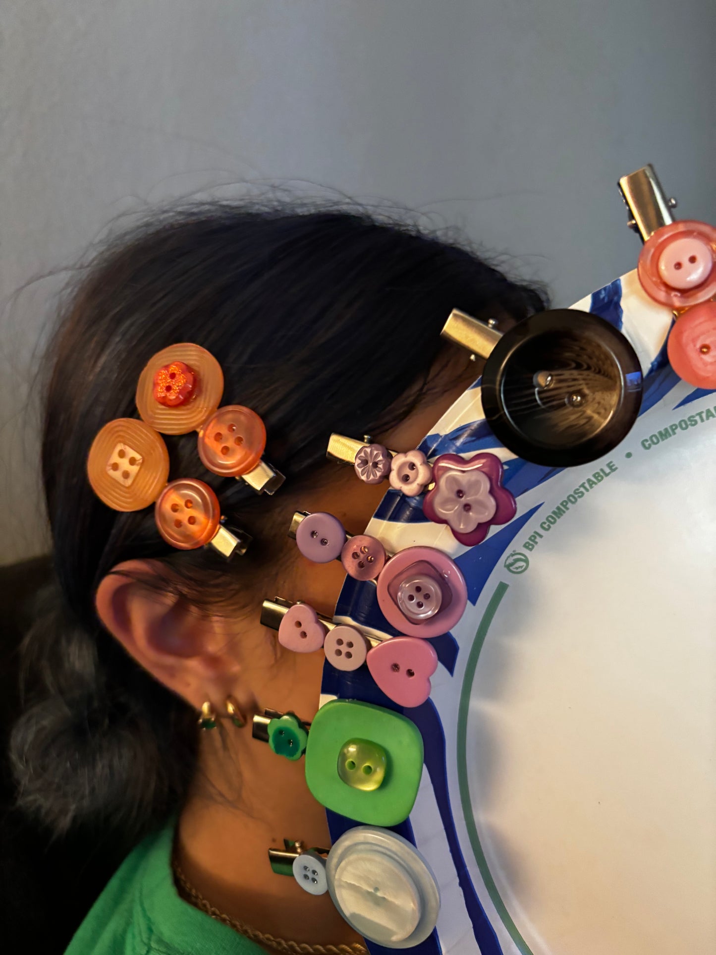 iggyfied hair clips (4 pcs)