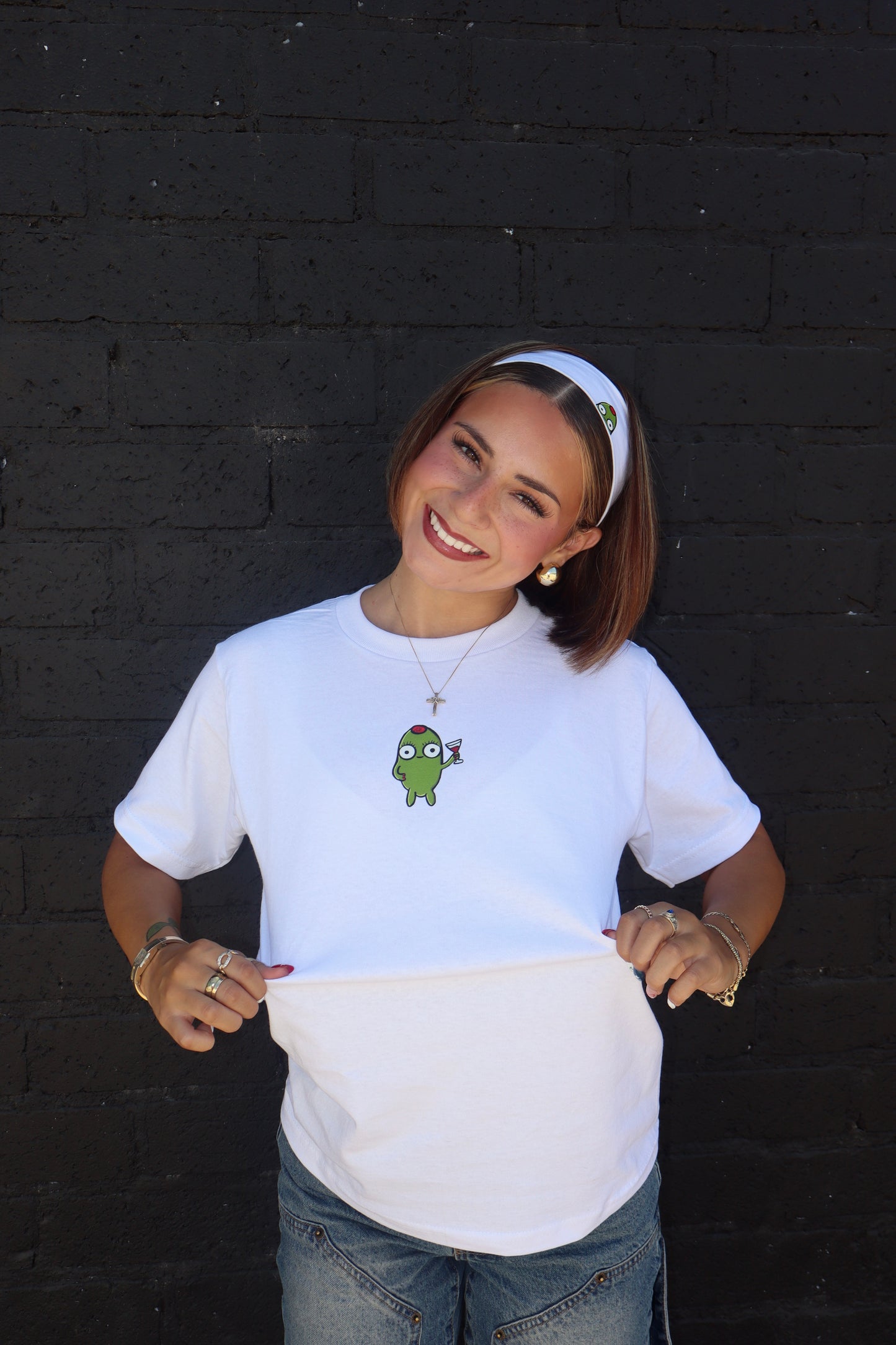og olive tshirt