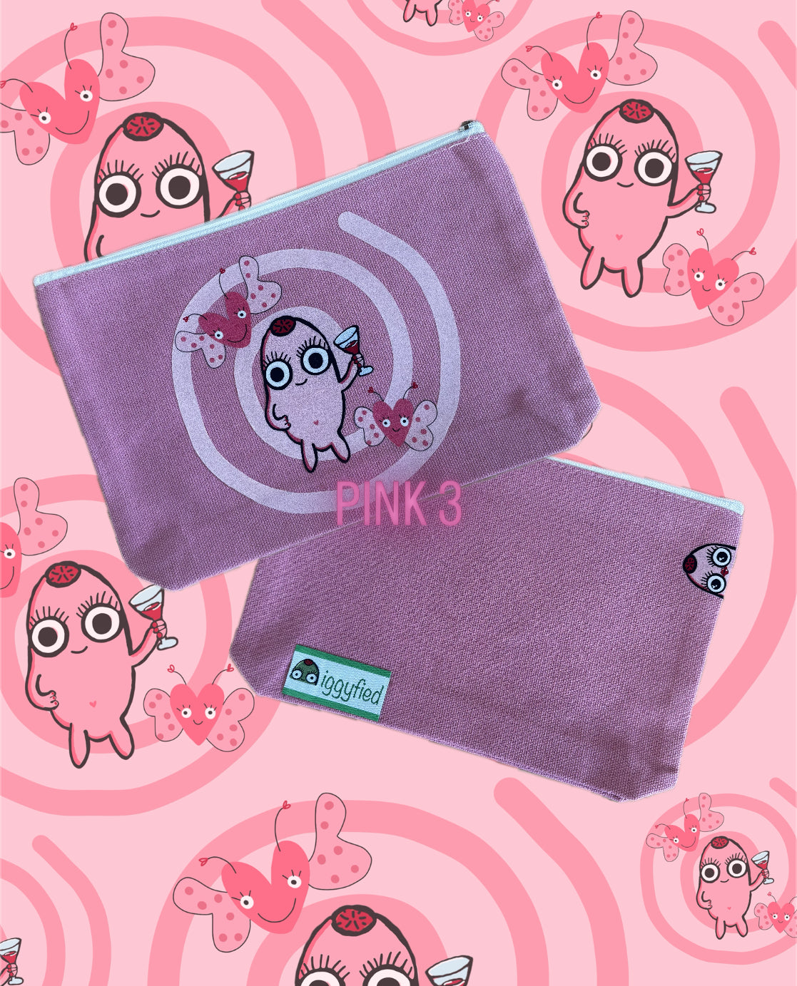 limited edition valentine’s day olive make up bags 💗💝💕💞💓💘