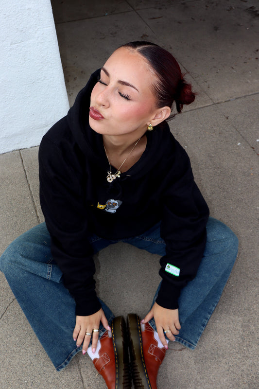 punk rock willow and angus hoodie