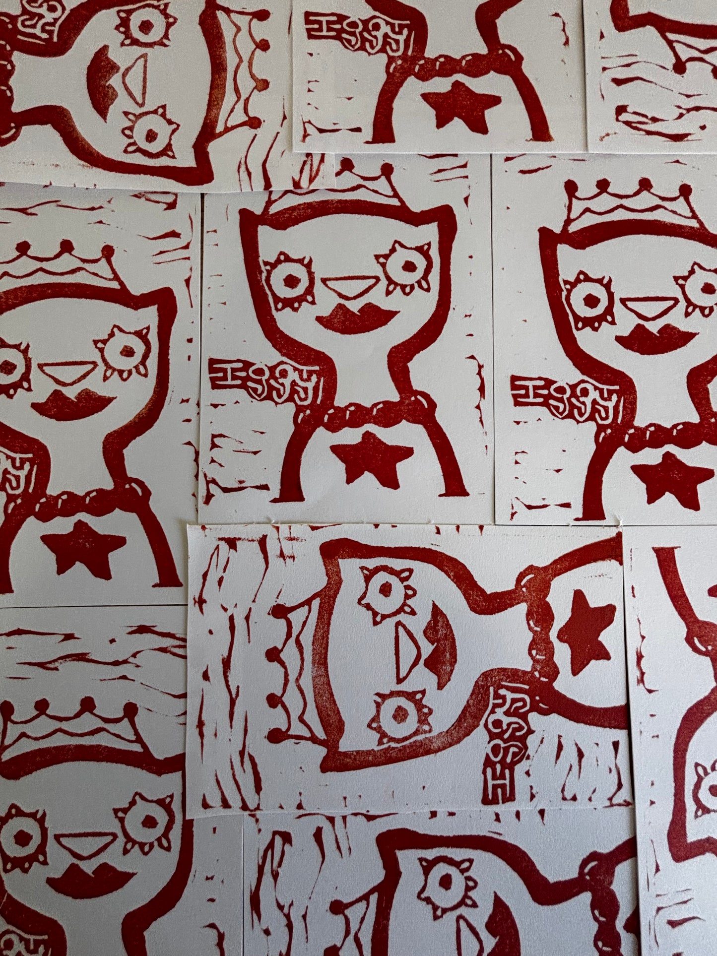 queen kitty iggy print (limited edition)