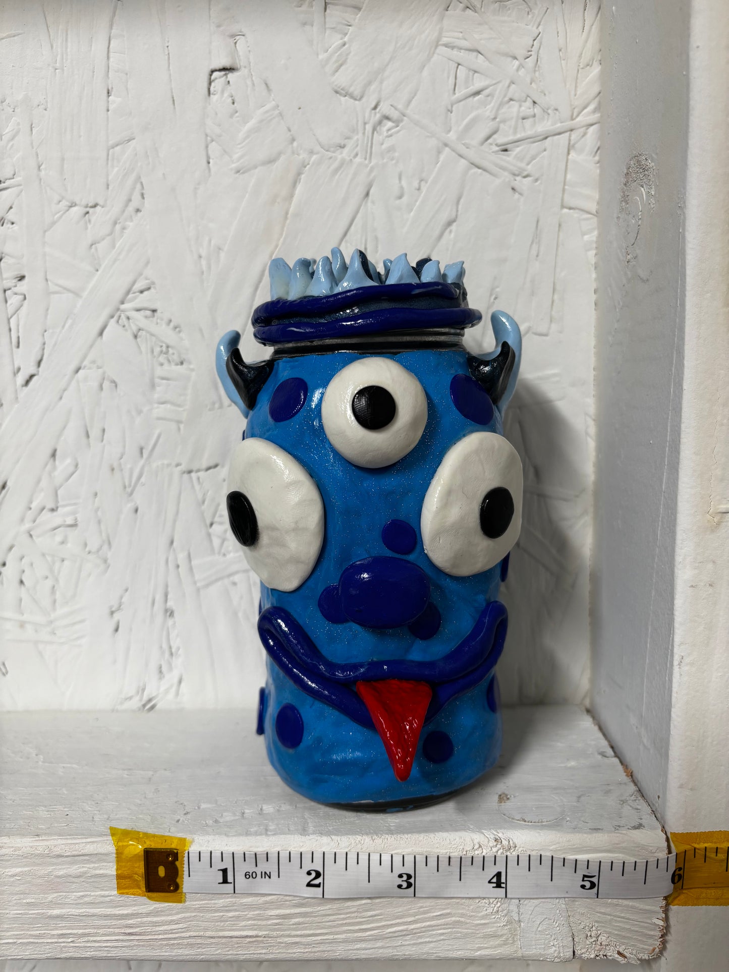blue horned barley monster jar