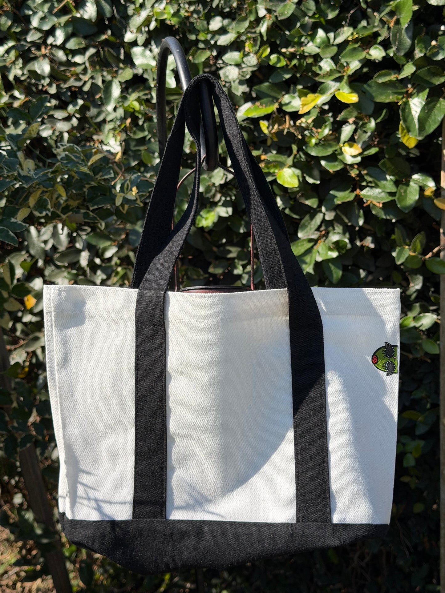 mini summer olive tote