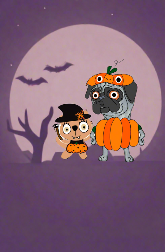 willow and angus costume contest sticker (limited edition)