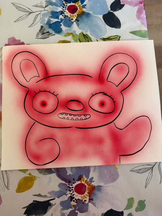 rabid rabbit poster