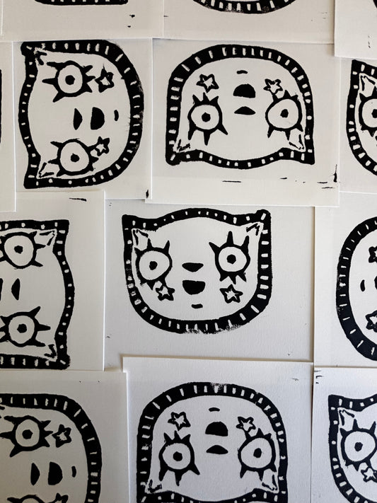 black star kitty print (limited edition)