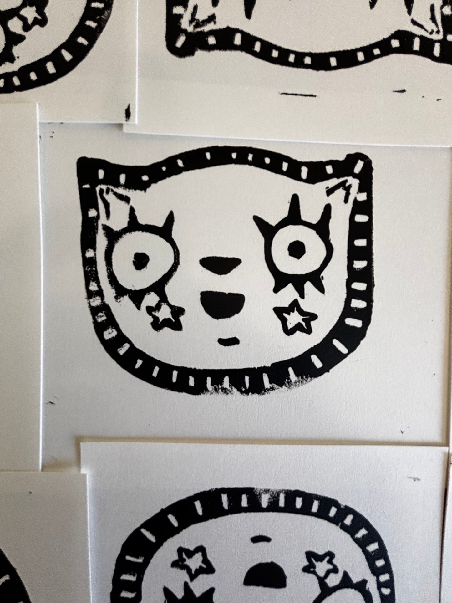 black star kitty print (limited edition)