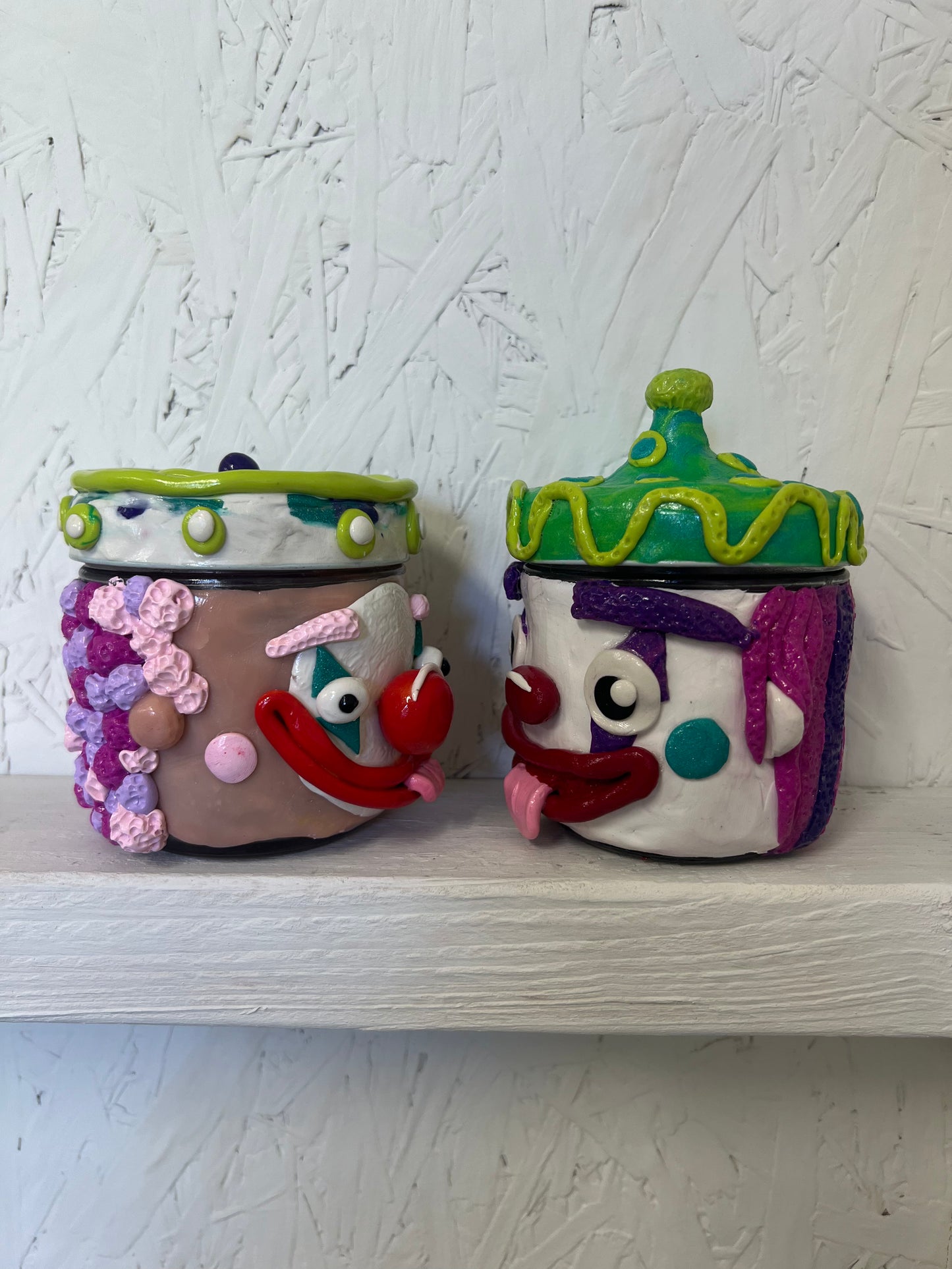 carl and clyde clown life jars