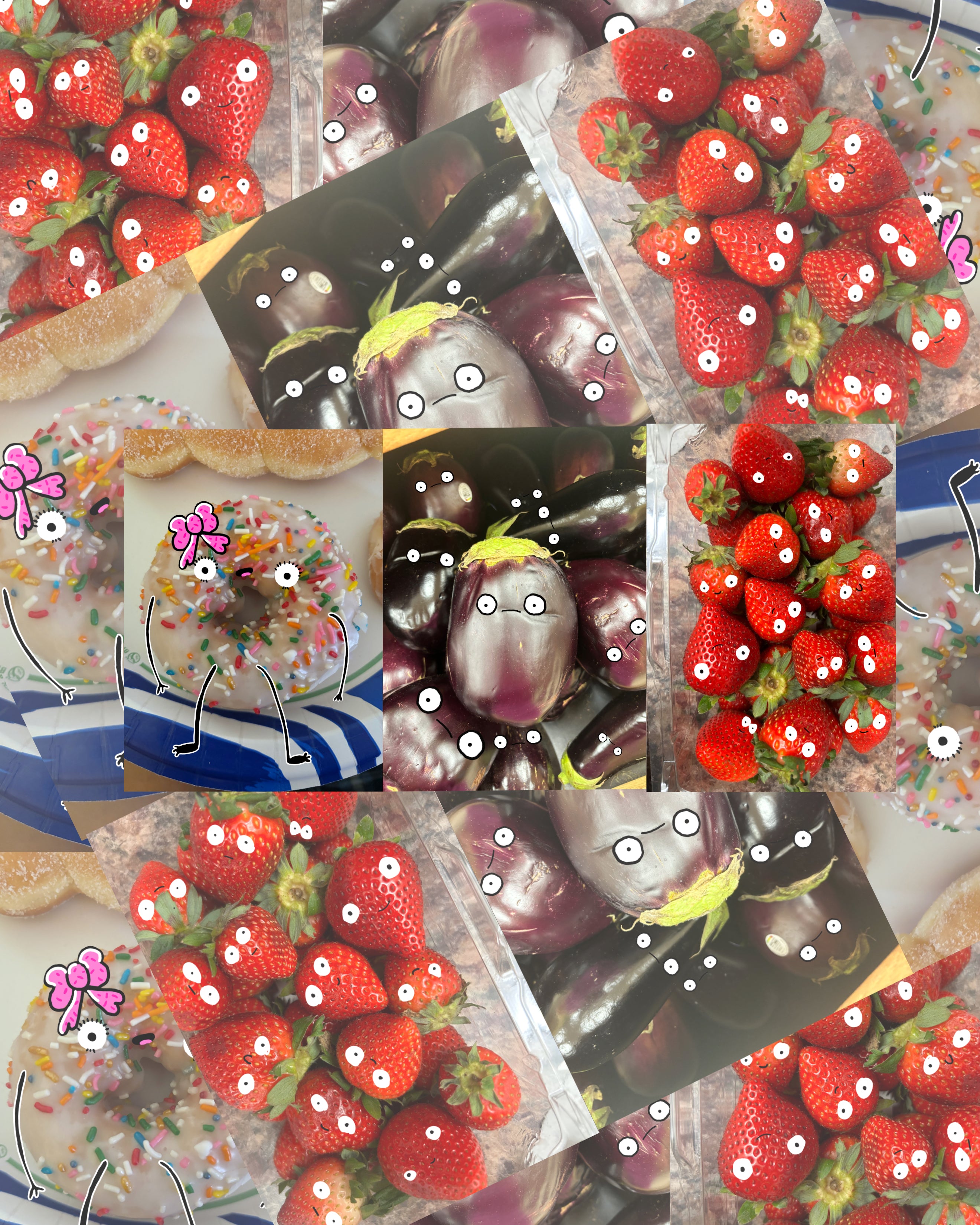 Little Bit Sticker little bites sticker pack (3 pieces) – IggyfiedbyIggy