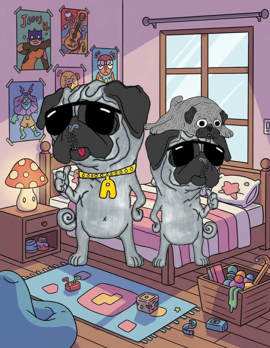 big bANG sticker pack (3 pieces)