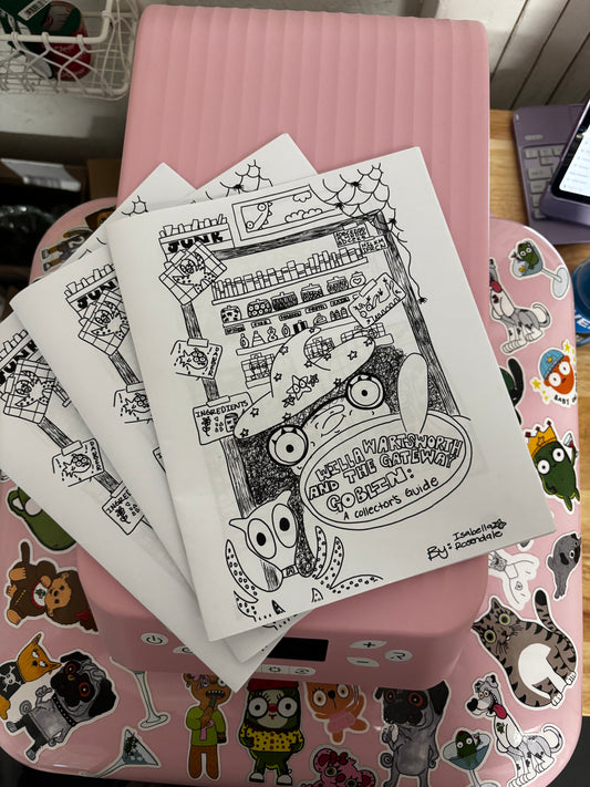 hand drawn iggyfied comic book