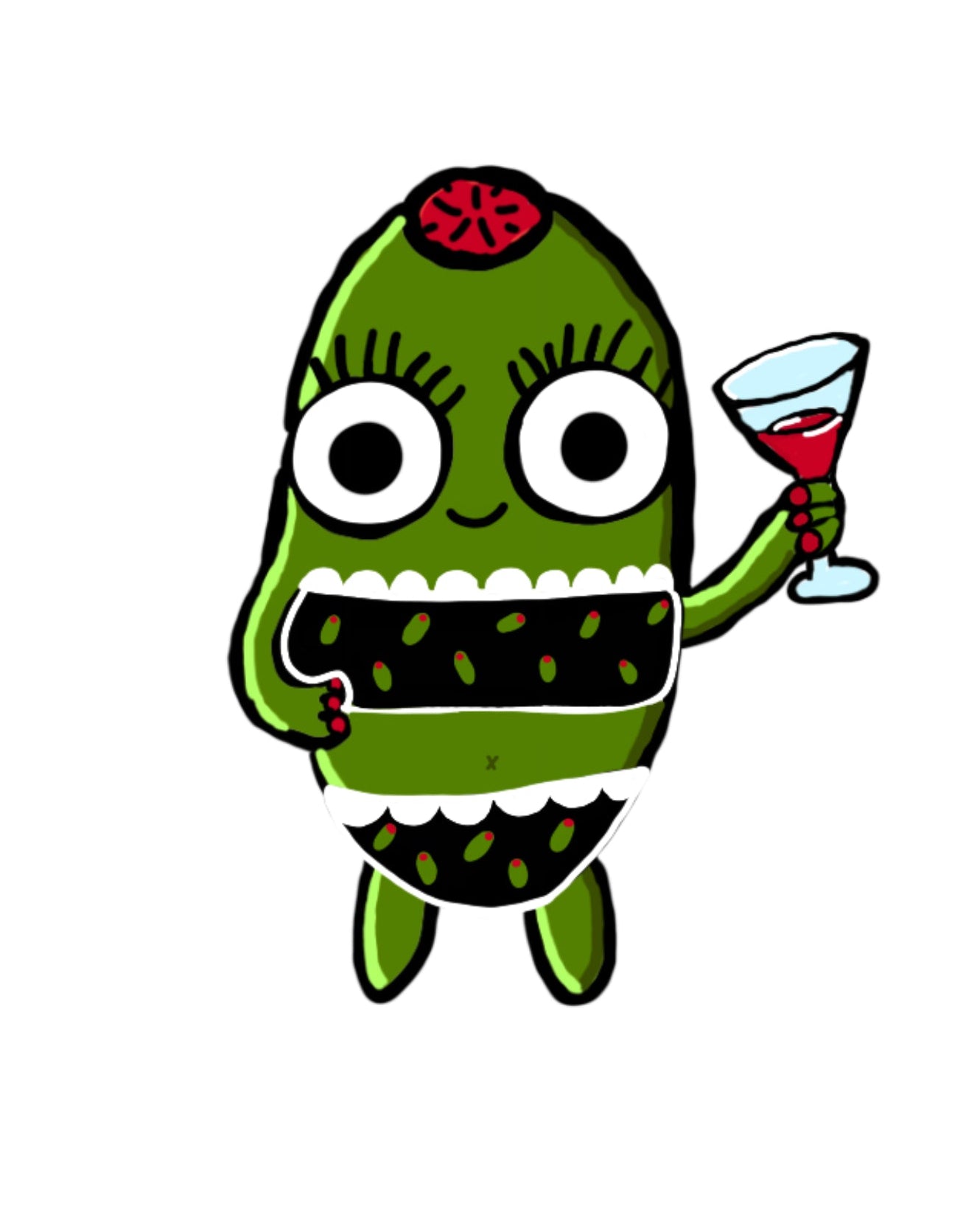 limited edition summer olive sticker